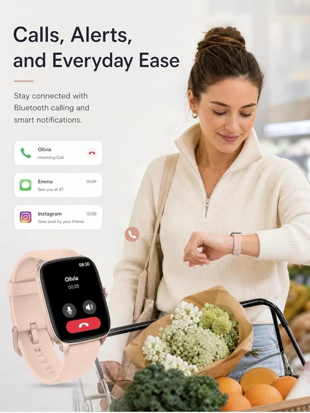 New set of 2 smart Watches Men and Women. firm price